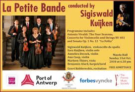 La Petite Bande conducted by Sigiswald Kuijken