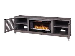 These typically come with an abundance of storage space for your tv, games consoles, movies, and books. Carlsbad Infrared Electric Fireplace Entertainment Center In Gray Waln Electric Fireplaces Direct