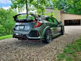 Check out honda civic type r 2021 colors in indonesia. Honda Civic Type R Fk8 Grey Ssr Gtx01 Wheel Front