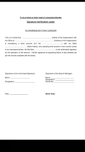 We, the undersigned (bank's name and contact information), certify that our client, mr. Do Banks Provide Signature Verification On Their Letterhead Quora