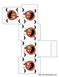 Create and design your own labels with these templates. Free Printable Halloween Treat Boxes Templates