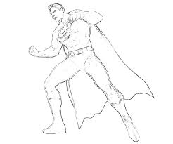 All these santa coloring pages are free and can be printed in seconds from your computer. Drawing Superman 83731 Superheroes Printable Coloring Pages
