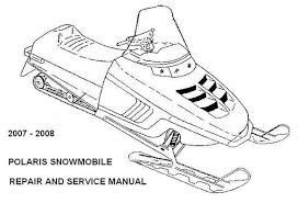 Color in this picture of a snowmobile and others with our library of online coloring pages. Polaris Snowmobile 2007 2008 Repair Service Manual Iq Rmk Sb Tradebit