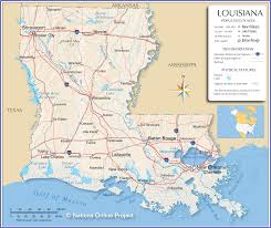 This is the version of our website addressed to speakers of english in the united states. Map Of The State Of Louisiana Usa Nations Online Project