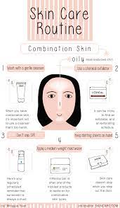 A Simple Skin Care Routine For Combination Skin Types Skincareroutine Simple Skincare Routine Combination Skin Combination Skin Type