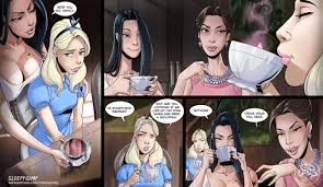 Through The Looking Glass - Porn Comics