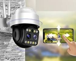 Zoom güvenlik kamerası lensi resmi