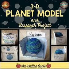 Planet Research And 3 D Model Project Planet Model Project Solar System Projects Neptune Project