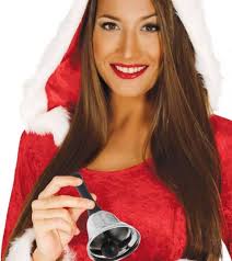 Campana de Papá Noel Campana de Mano Campana de Mesa Campana de Navidad