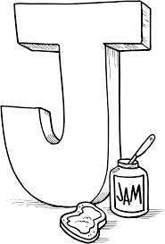 Select from 35450 printable coloring pages of cartoons, animals, nature, bible and many more. J For Jam Coloring Pages Kids Printable Coloring Pages Alphabet Coloring Pages Letter J Crafts