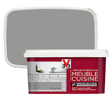 Déco lab peintures de rénovation peintures spéciales et produits. Peinture De Renovation Meuble Cuisine V33 Gris Loft Satin 2l Castorama