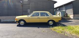 Image result for Sahara Yellow 1980 Mercedes