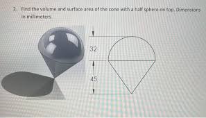 See full list on calculatordonkey.com Answered 2 Find The Volume And Surface Area Of Bartleby