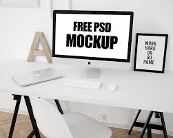 30 Workspace Mockup Design Templates Css Author Clean Desk Mockup Desk Work Space