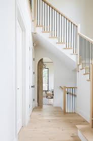 Iron Stair Balusters Metal Stair Spindles Olde Brass Round Etsy In 2021 Iron Stair Railing Staircase Railings Modern English Farmhouse