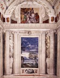 After the barbaro family died out, the vill. Frescoes In The Villa Barbaro Maser 1560 61