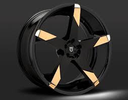 Black And Gold Rims For Trucks Custom Black Face Gold Tips With Black Lip Wheel Custom Wheels Cars Wheel Rims