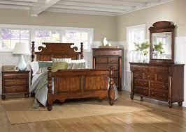Home is where your bed is! Americana Poster Bed 6 Piece Bedroom Set In Chestnut Finish By Liberty Furniture 206 Br