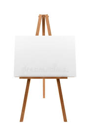 Wooden Easel With Blank Canvas Isolated On White Background Sponsored Paid Affiliate Easel White Background Blank Wooden Easel Art Easel Canvas