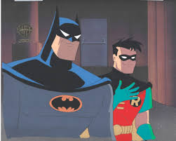 Tecknade Batman och Robin