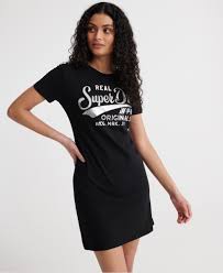 Superdry Core T Shirt Dress Women S Dresses