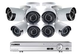 Outdoor surveillance cameras are placed at key areas around the home or business to monitor a defender digital wireless dvr security system with 7 inch lcd monitor, sd card recording and 2 long range night vision cameras (black). Lorex Weatherproof Indoor Outdoor Home Surveillance Security System 1080p Hd Wired Bullet Cameras With Long Range Night Vision 8 Pack Includes 8 Channel 4k Dvr W 2 Tb Storage Hard Drive