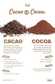 Cacao Vs Cocoa Are You Eating Real Chocolate Cacao Recipes Cacao Benefits Cacao Powder Benefits