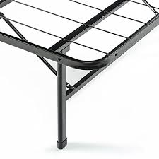 14 high with 13 of clearance under the frame for valuable under bed storage space. Ù‚ÛŒÙ…Øª Ùˆ Ø®Ø±ÛŒØ¯ Zinus Shawn 14 Inch Smartbase Mattress Foundation In Narrow Twin Cot Size 30 X 75 Platform Bed Frame Box Spring Replacement Ø¨Ø±Ù†Ø¯ Zinus Ù…Ø§Ù„ØªÛŒÙ†Ø§