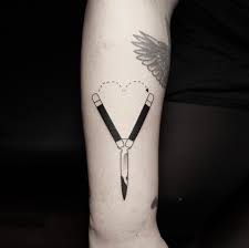 Heart Shaped Butterfly Knife By Brendon Knife Tattoo Butterfly Knife Trendy Tattoos