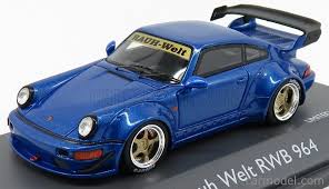 Last update in rwb 964 gallery was at monday, 11 nov 2013 with 15 new photos. Schuco 450911400 Masstab 1 43 Porsche 911 964 Rwb Rauh Welt 2000 Blue Met