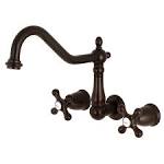 Kingston Brass KS265ORB Clawfoot Tub Wall Mount Faucet