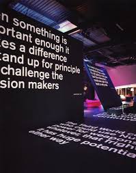 Casson Mann Sparking Reaction Audio Visual Installation Signage Design Exhibition Design