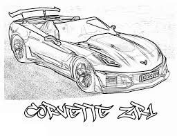 Print all of our car coloring pages for free and classic cars coloring page. 01 Zr1 Corvette Car Coloring Pages Free At Yescoloring Online Coloring Pages