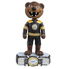 The boston bruins blades bleacher creature is the perfect toy for any fan. Boston Bruins Stadium Lights Mascot Bobblehead