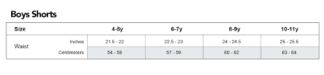 Mosmann Australia Size Chart