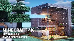 In this beginner friendly diy, you will learn how to make a house in minecraft. Minecraft Tutorial How To Build A Small Easy Modern House 104 Video Dailymotion