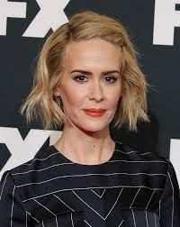 10 Times Sarah Paulson Was A Short Hair Idol Stylecaster Short Hair Styles Hair Styles New Hair