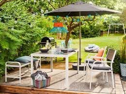 Light up your backyard with string lights and furnish it with comfy outdoor lounging furniture created to make a space for the whole family to enjoy the outdoors. Products Ikea Patio Comfortable Outdoor Furniture Diy Garden Furniture