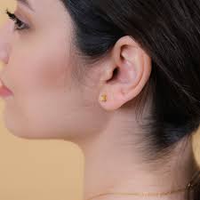 Opal Stud Earrings, Round Stone Opal Earrings, Opal Jewelry, Elegant Opal  Jewelry, Minimalist Earrings, Gift for Her, Gift for Mother