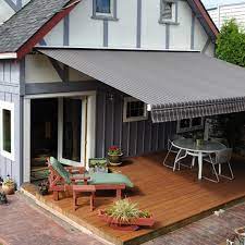 Motorized Retractable Awnings Houston Sunesta Awnings The Shade Shop