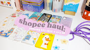 Kalau kamu perhatikan, ada stiker label bentuk bulat dapat menonjolkan logo toko kamu. Shopee Haul Aesthetic Phone Case For Samsung Galaxy A32 Case Hp Murah Mulai 15 000 An Youtube
