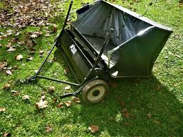Lawn Sweeper 42 Width Blue Hawk Lawn Sweepers Small Backyard Landscaping Landscaping Tools