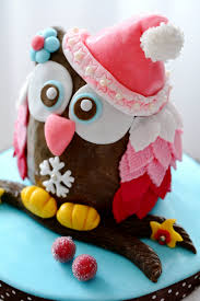 Kessy S Pink Sugar Eulen Torte 3 D Motivtorten Schritt Fur Schritt Herstellen Und Dekorieren Eulenkuchen Motivtorten Eulentorte