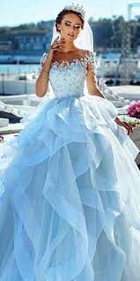 Rental Wedding Dresses In Dallas Tx Opposite Wedding Cakes At Costco Via Wedding Cakes History What Blue Wedding Gowns Blue Wedding Dresses Wedding Dress Guide