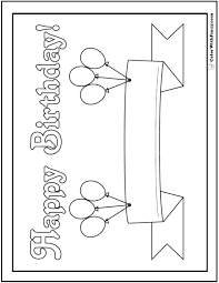 Printable Happy Birthday Daddy Coloring Card 55 Birthday Coloring Pages Printable And Customizable Happy Birthday Coloring Pages Birthday Coloring Pages Happy Birthday Drawings