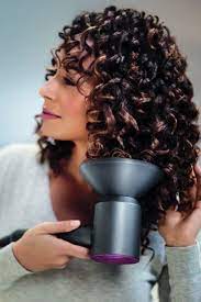The Dyson Hair Dryer Is Finally Here Dry Curly Hair Curly Hair Styles Best Hair Dryer
