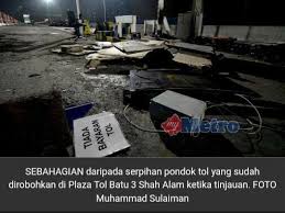 Tol batu 3 shah alam. Daily Traffic Report Dtrselangor Dtrlaporanmedia Mula Roboh Plaza Tol Batu Tiga Rashiqah Ilmi Abd Rahim Rasyiqah Bh Com My Kerja Merobohkan Plaza Tol Batu Tiga Di Shah Alam Bermula Malam Tadi Dengan Sebahagian Daripada