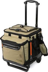 Maybe you would like to learn more about one of these? Amazon Com Arctic Zone Titan Deep Freeze 60 Can Rolling Cooler With All Terrain Cart Moss Titan 60 Can Rolling Cooler Everything Else