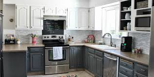 Learn which gray paint colors would work best in your home. Remodelaholic Grey And White Kitchen Makeover