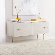 Delphine Buffet Espresso Furniture Mid Century Buffet Home Decor